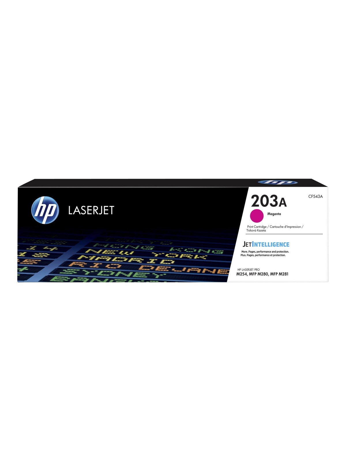 HP 203a / Cf543a Magenta Toner - Druckerzubehoer Tinte Toner