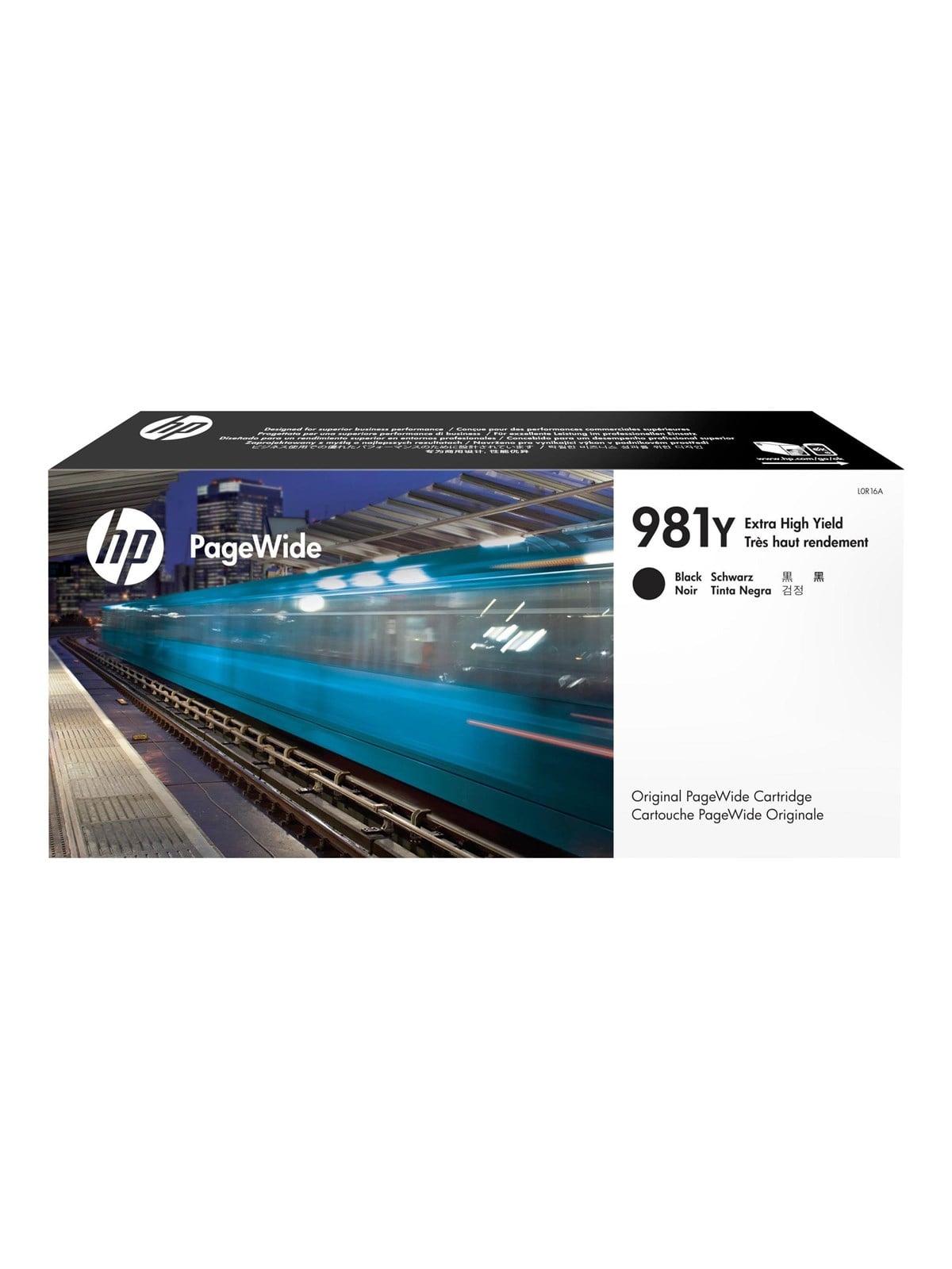 HP 981y / L0r16a High Capacity Black Ink - Druckerzubehoer Tinte Toner