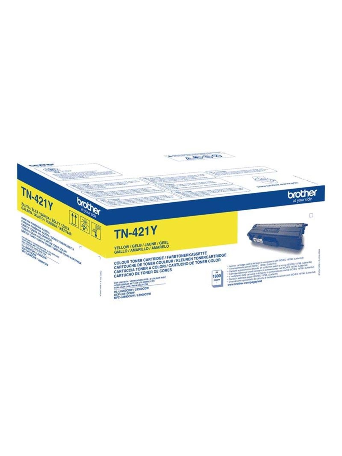 Brother Tn421y / TN 421y Yellow Toner - Druckerzubehoer Tinte Toner