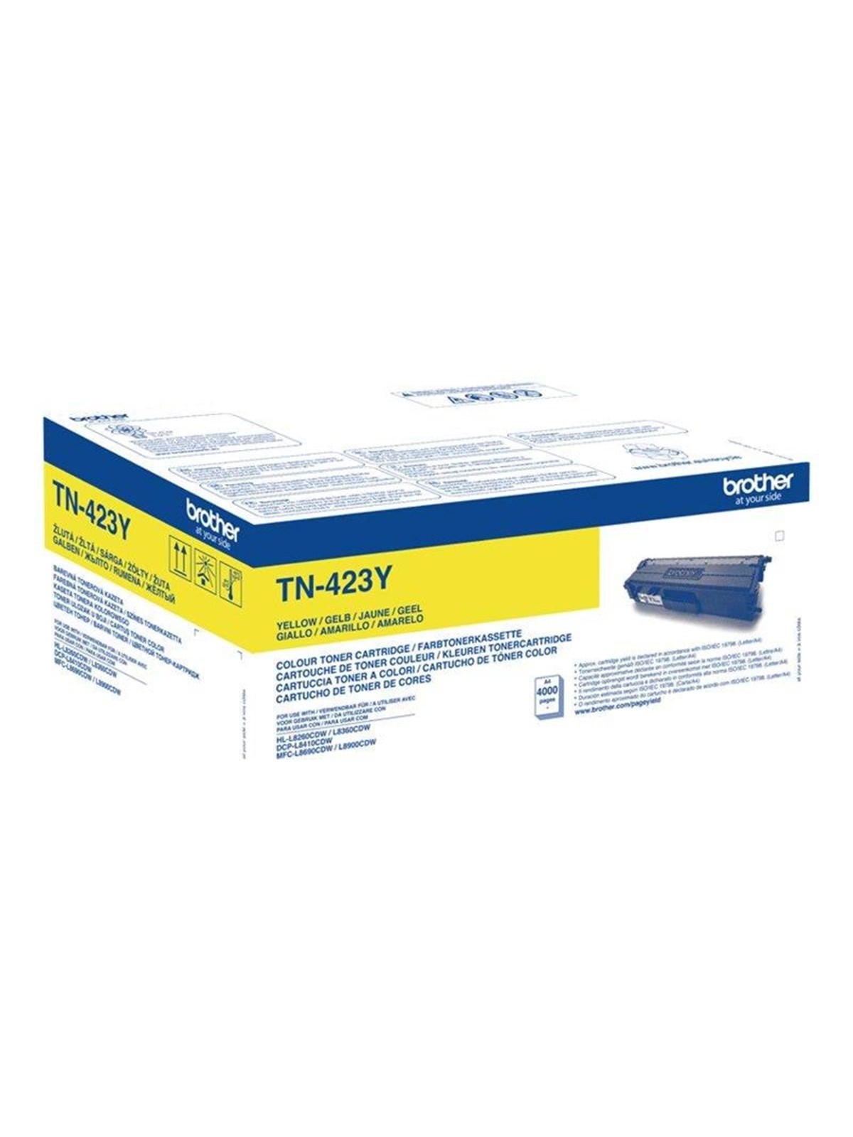 Brother TN 423y / Tn423y High Capacity - Druckerzubehoer Tinte Toner