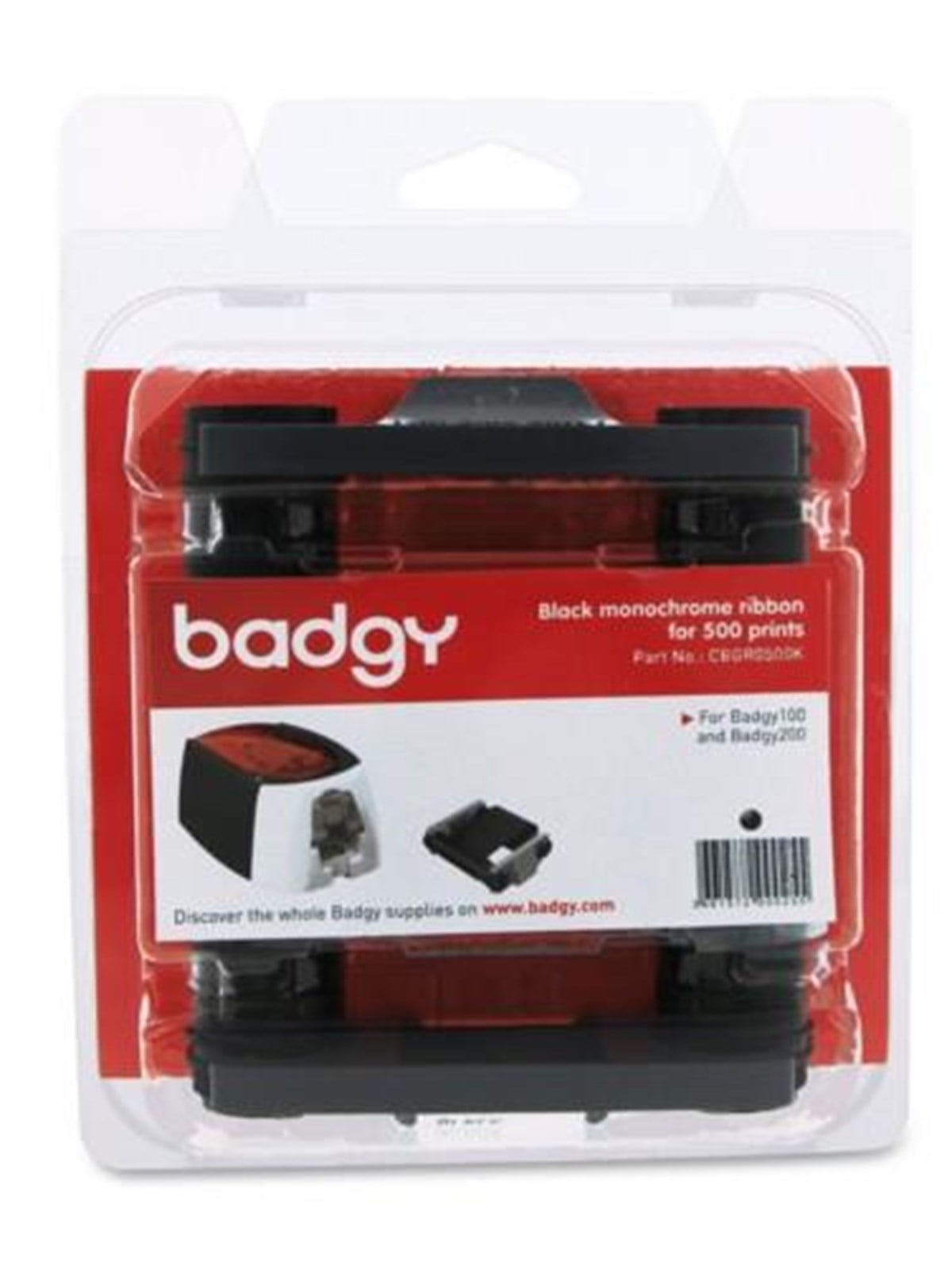 Evolis Badgy - Druckerzubehoer Tinte Toner - Cbgr0500k
