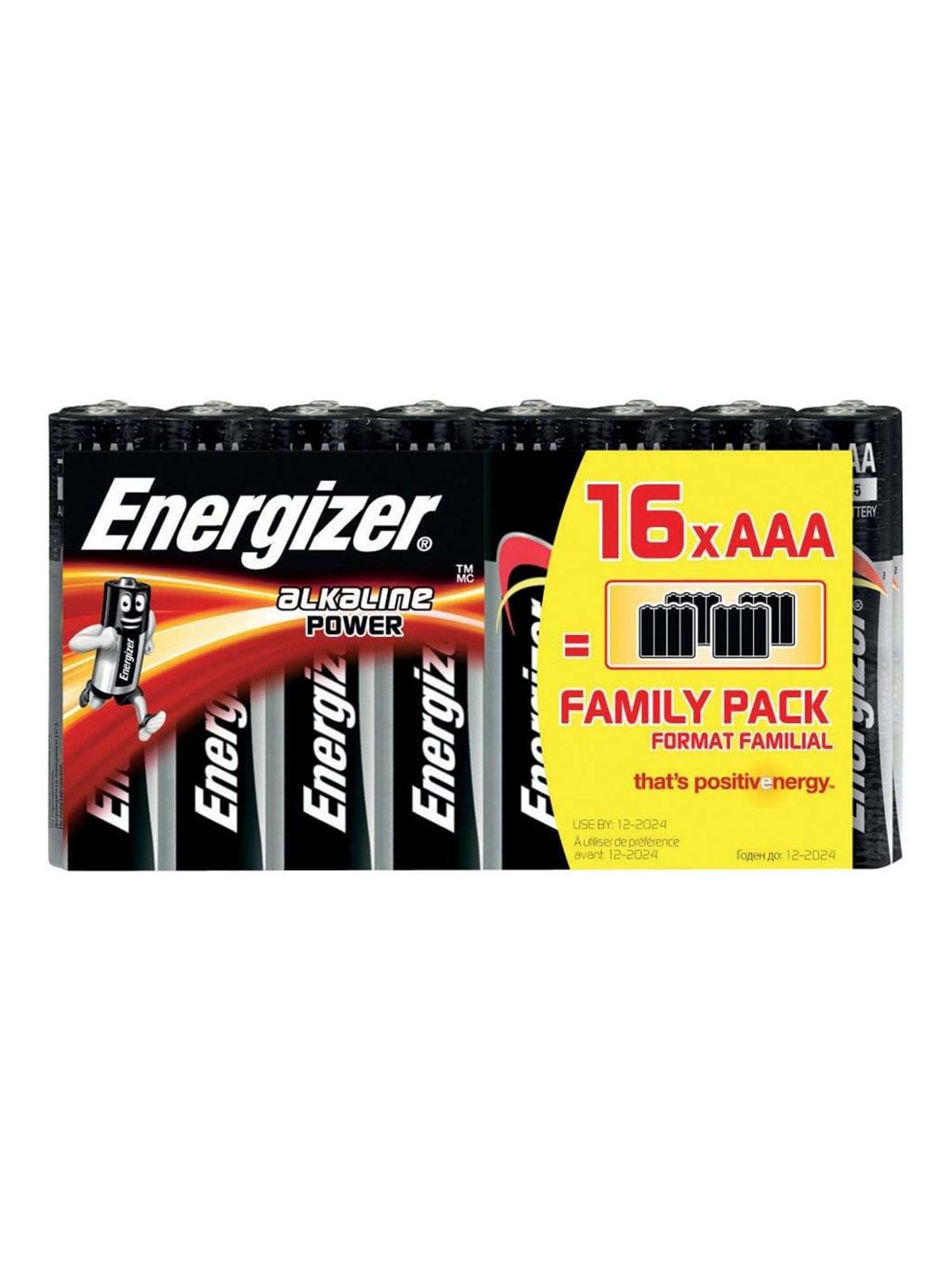 Energizer Batteri - Aaa Type - Alkalisk x 16 - Batterien Und Akkus - E300171700