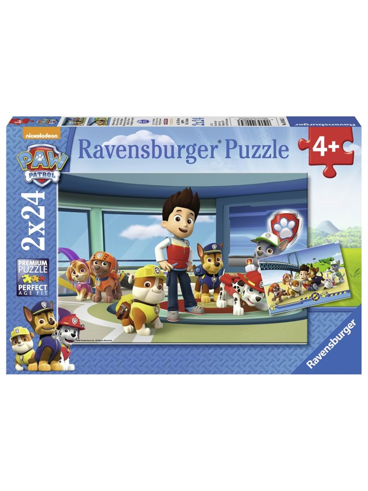 Ravensburger Paw Patrol Helpful Good Noses 2x24p - Puzzle - 90853