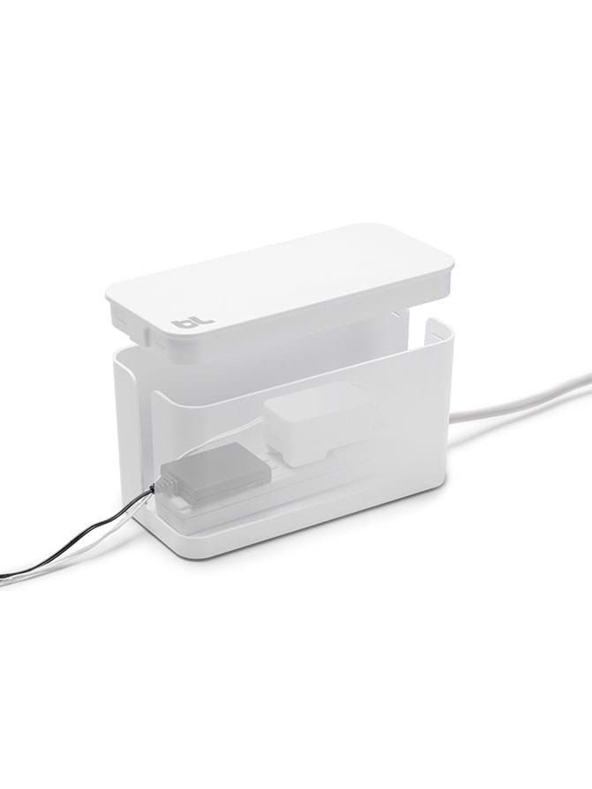Bluelounge Design Cablebox Mini - White - Handys Anderes Zubehoer - Cbm-wh-eu