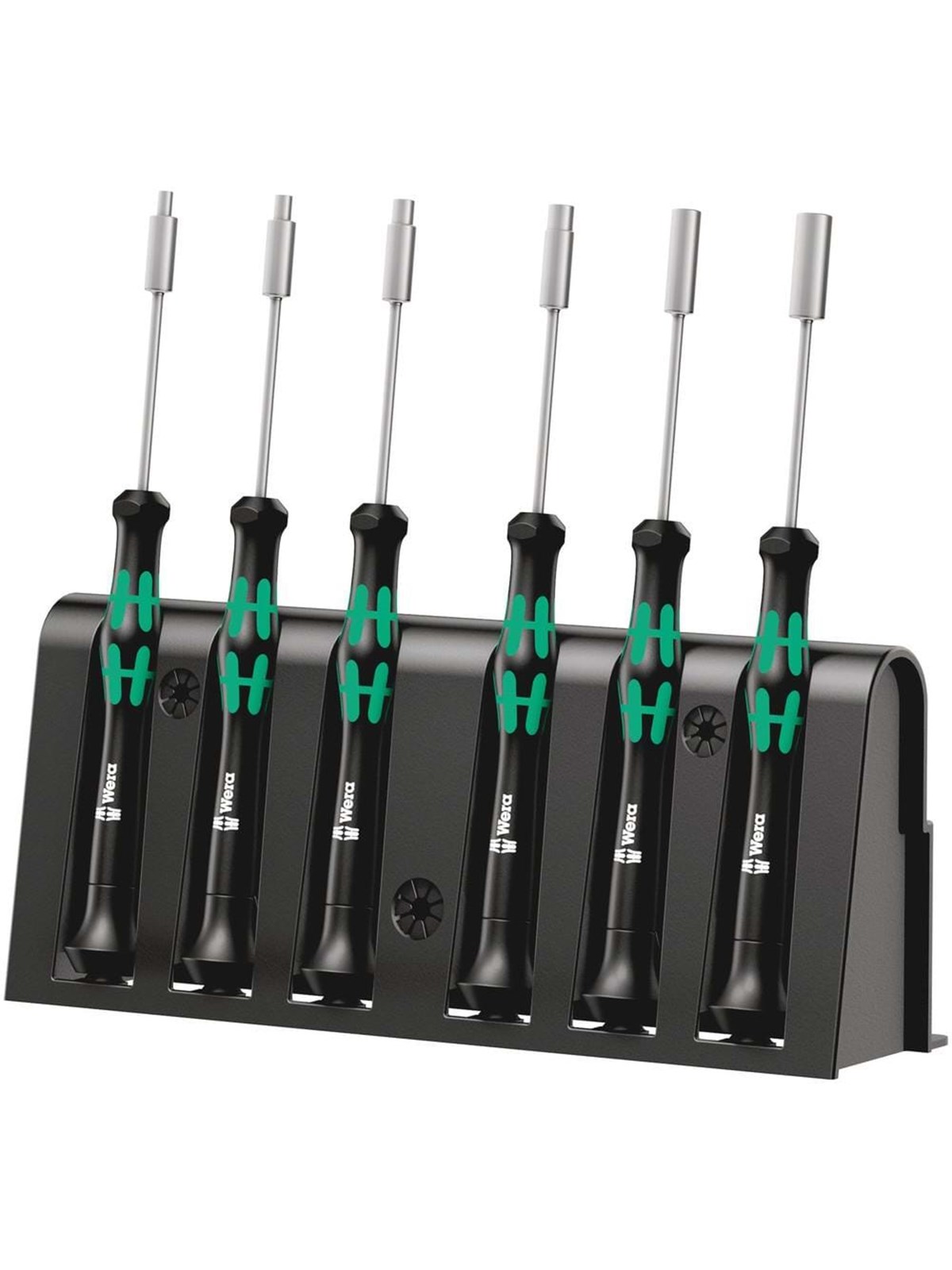 Wera 2069/6 Elektroniker-schraubendrehersatz + Rack, 6-teilig - Handwerkzeuge - 5118158001