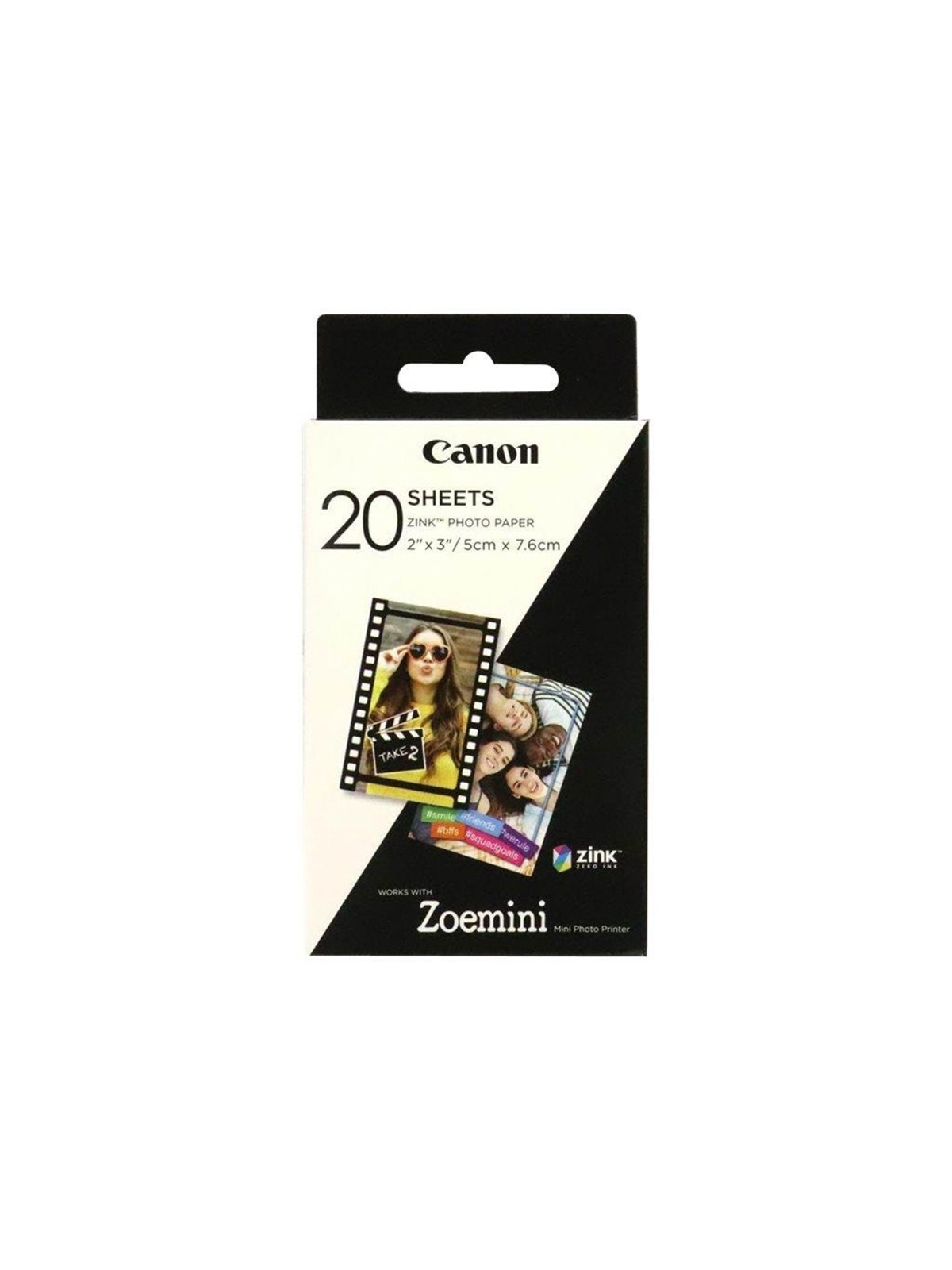 Canon Paper Zp-2030 For Zoemini 20 Sheets - Papier Fotopapier Und Etiketten - 3214c002