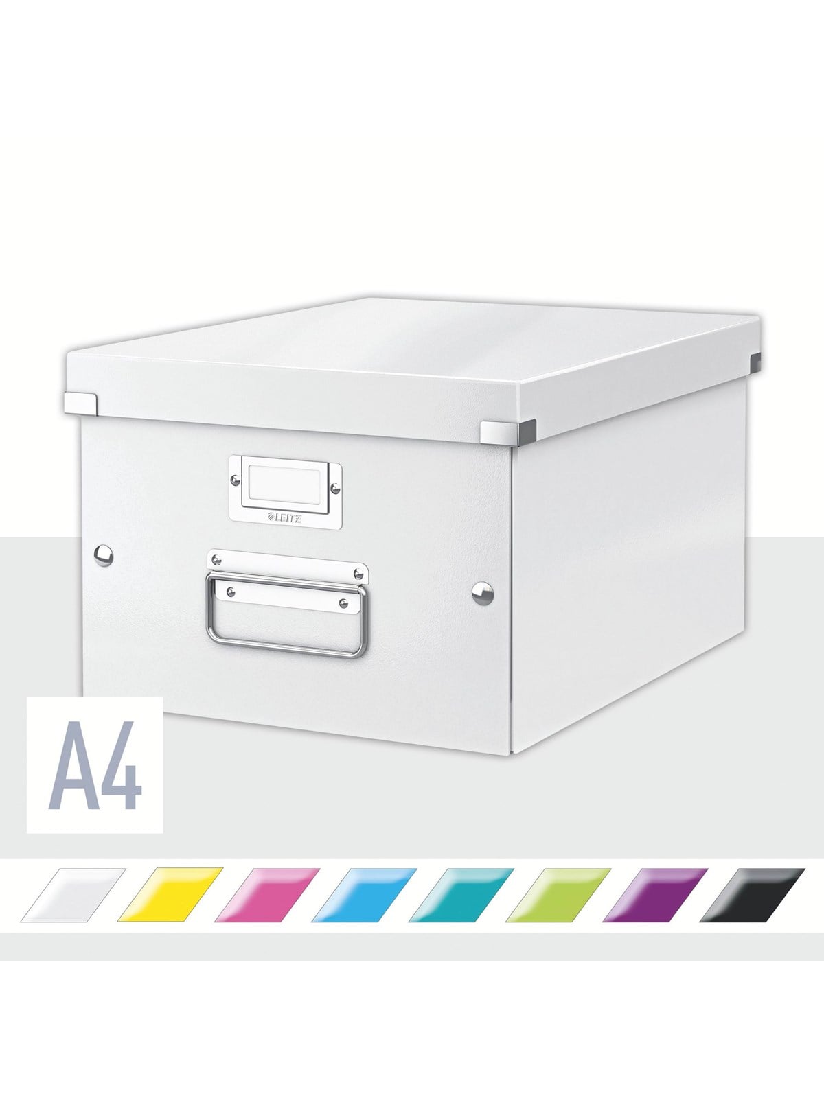 Leitz Click & Store Wow Aufbewahrungs- Und Transportbox Mittel (Für A4) Weiß - Archivierung Und Aufbewahrung - 60440001