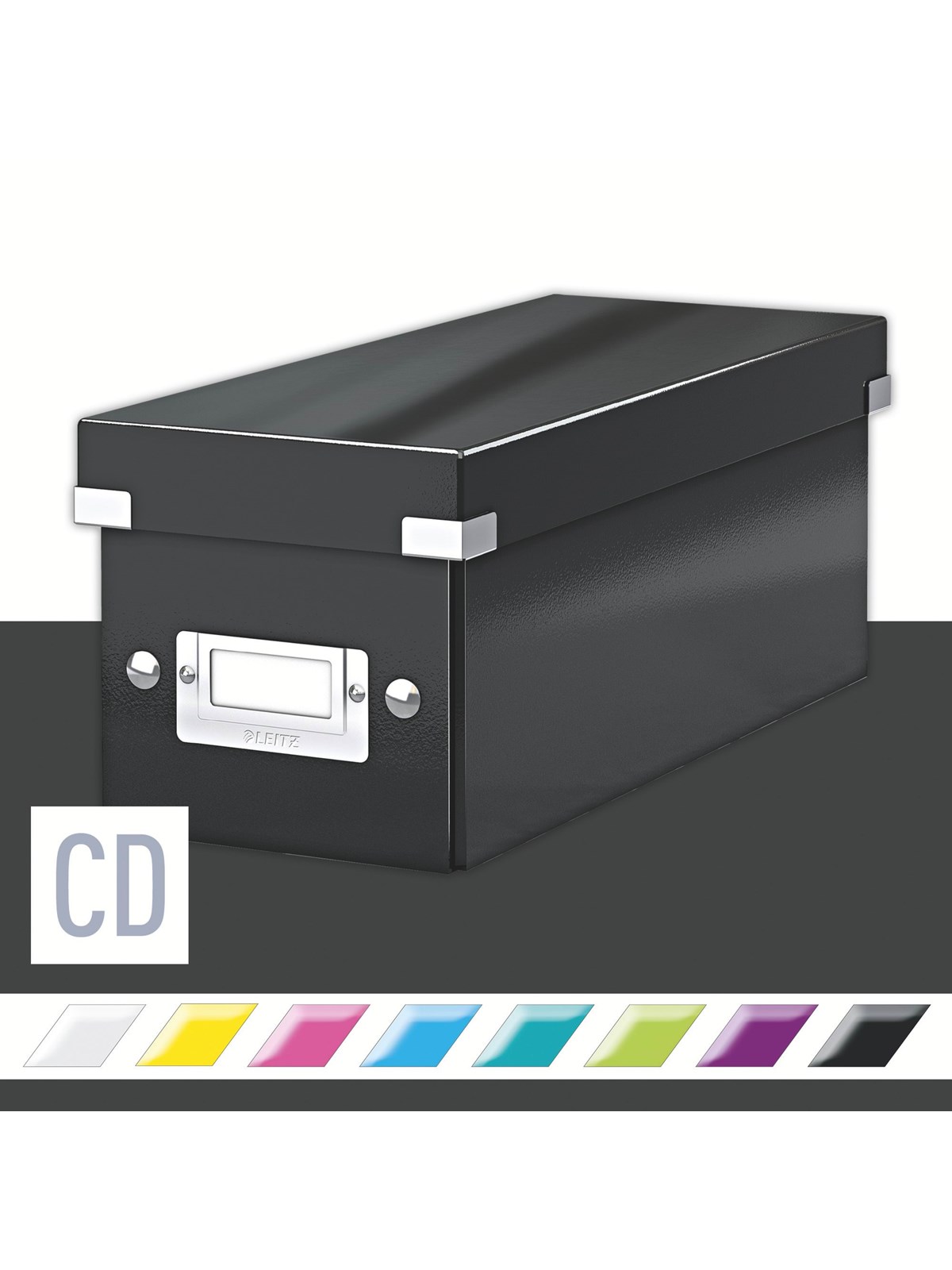 Leitz Click & Store Wow CD Aufbewahrungsbox Schwarz - Archivierung Und Aufbewahrung - 60410095
