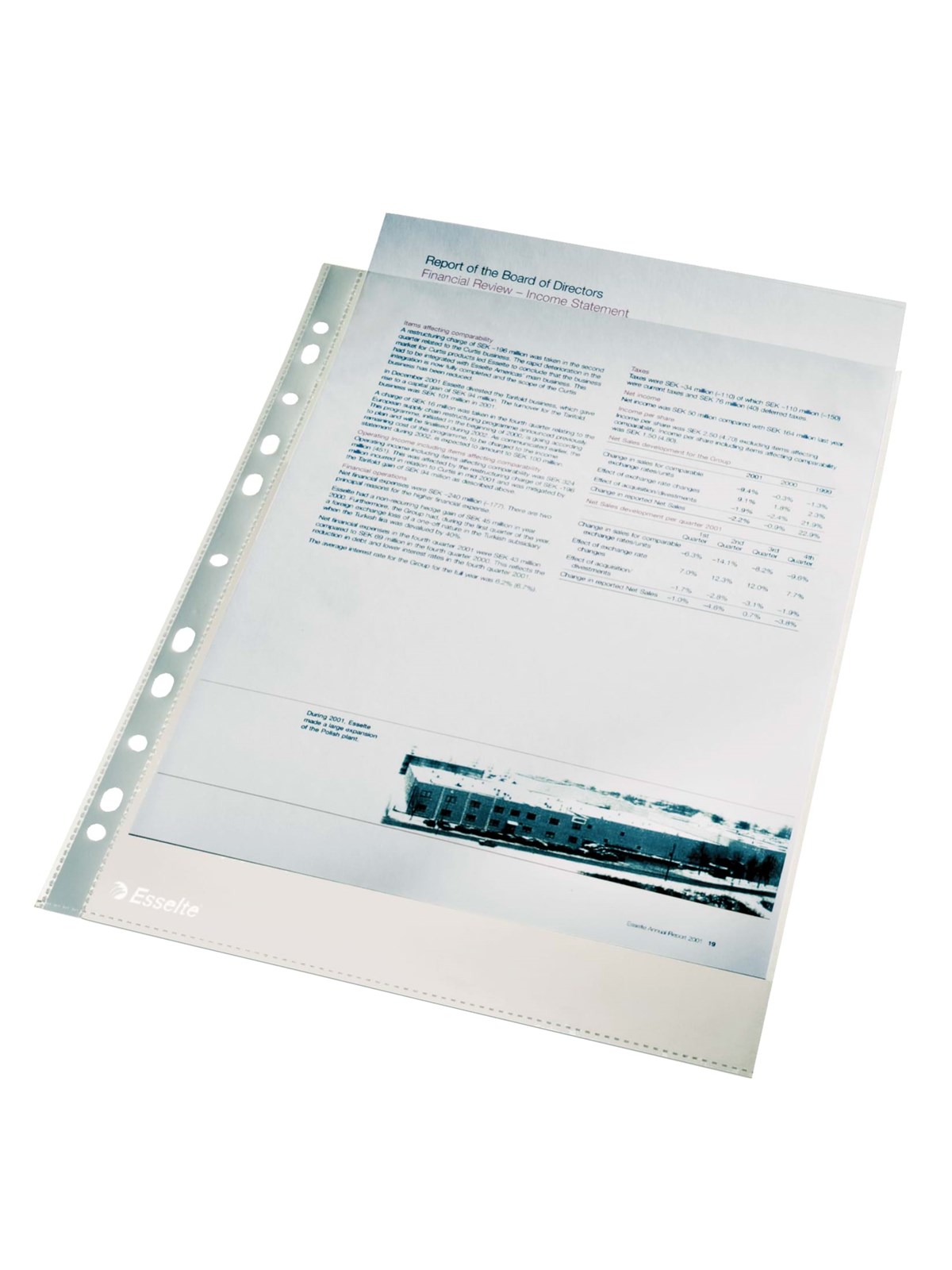 Esselte Prospekthülle - Taschen Umschlaege Und Register - 56093