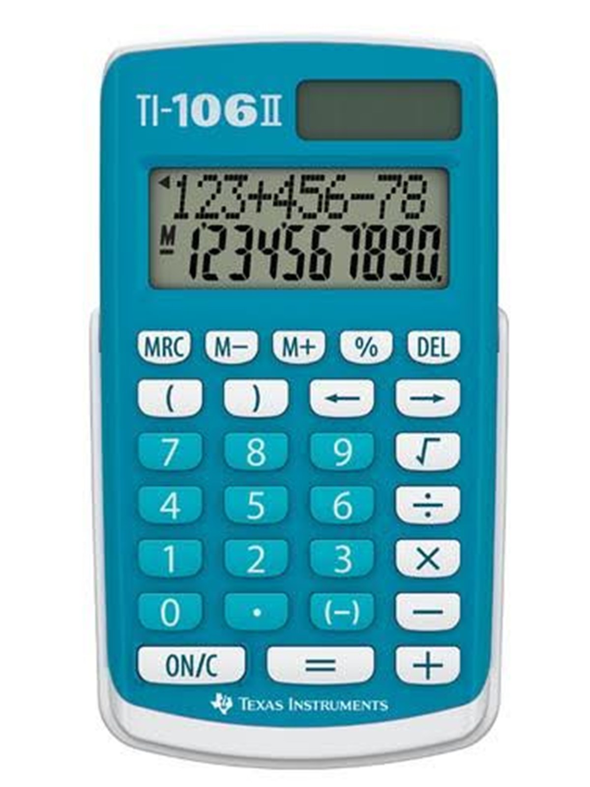 Texas Instruments Ti-106 II - Solar & Battery - 2-line Lcd - 10 Digits - Taschenrechner