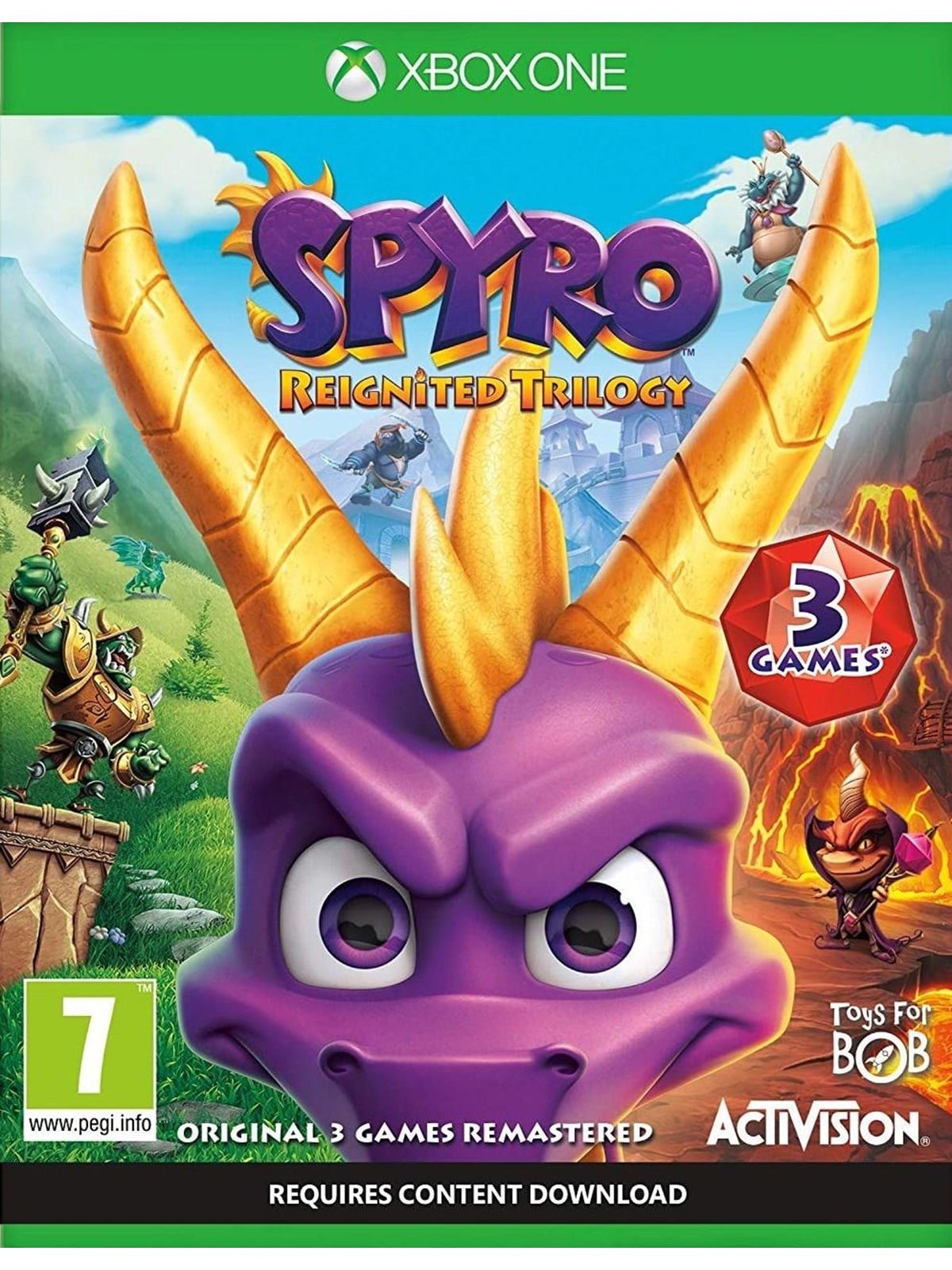 Spyro Reignited Trilogy - Microsoft Xbox One - Action - Pegi 7 - Spiele - 5030917242281