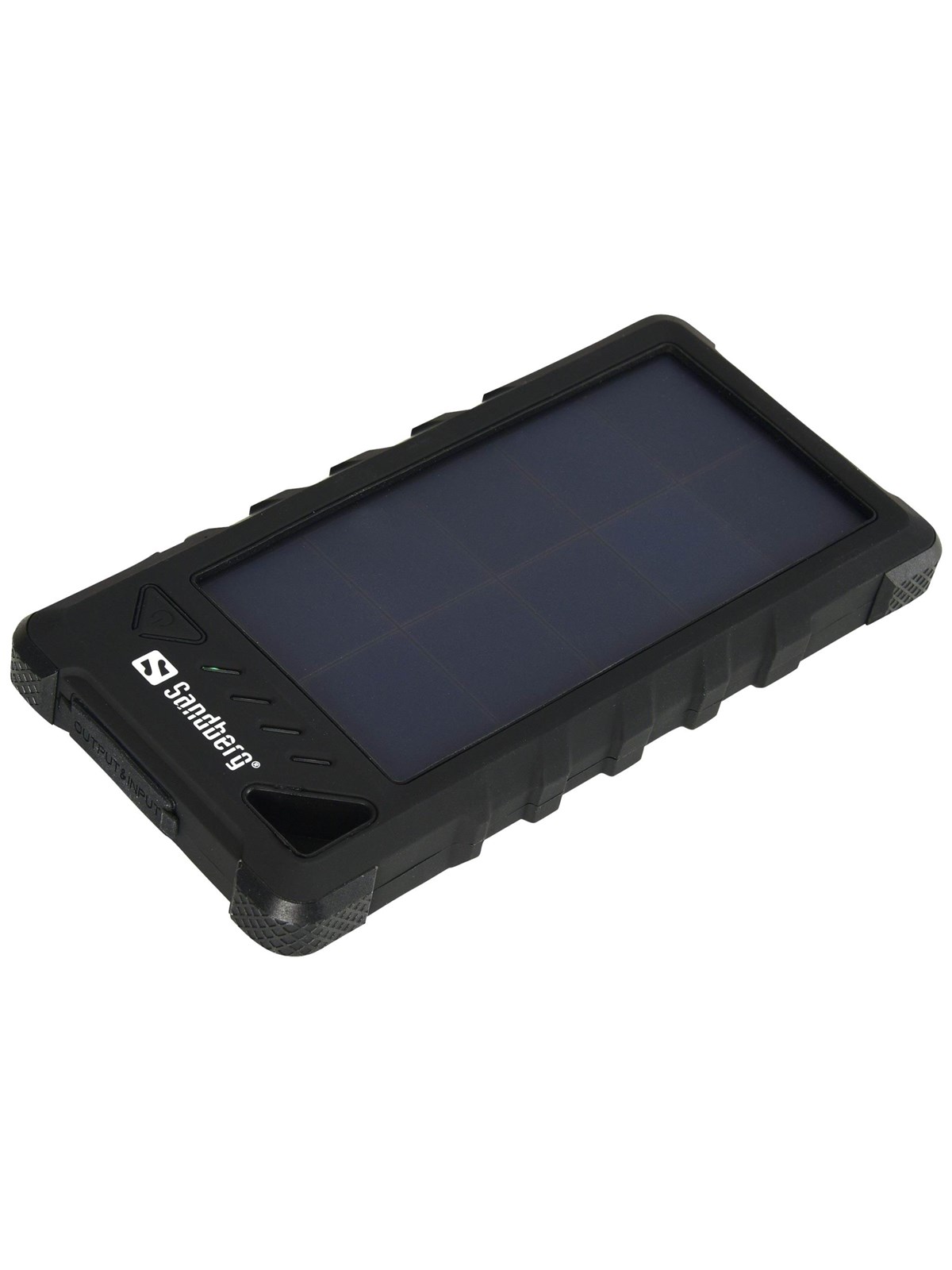 Sandberg Outdoor Solar Powerbank 16000 - Solar Power Bank Li-ion Powerbank (Akku) - Schwarz - 16000 Mah - Powerbank Akku - 420-35