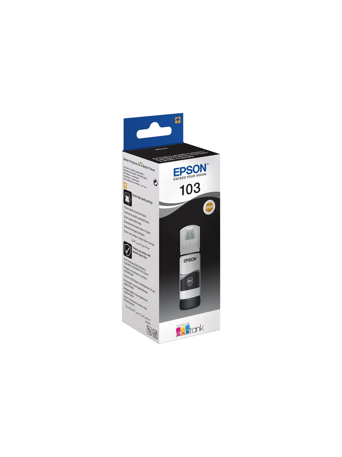 Epson 103 - Black - Ink Refill - Druckerzubehoer Tinte Toner - C13t00s14a