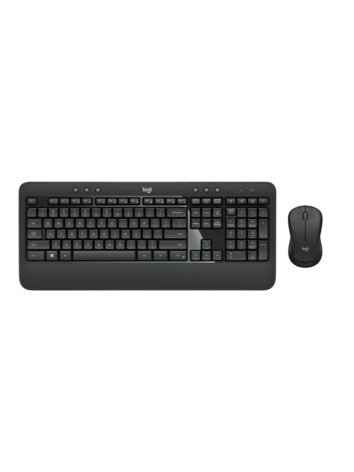 Logitech Mk540 Advanded Wireless Combo - FR - Tastatur & Maus Set - Französisch - Schwarz - Tastaturen - 920-008676