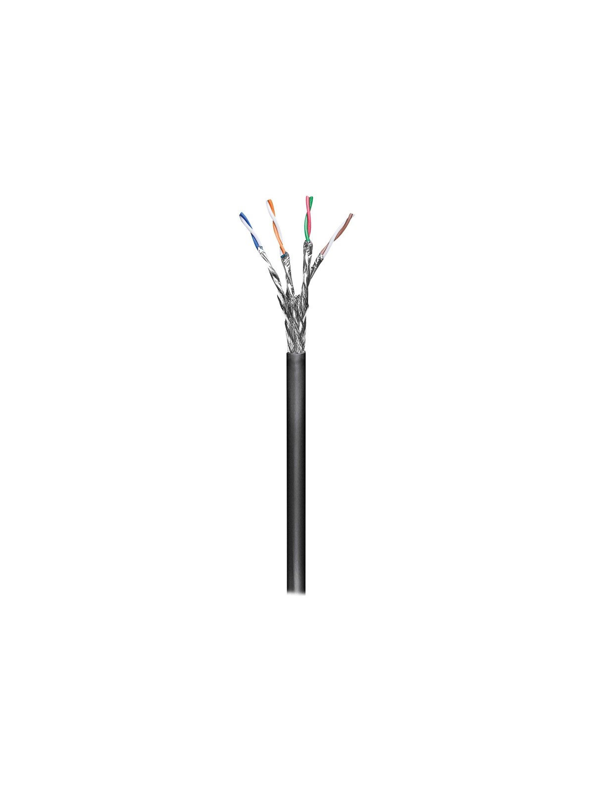 Pro Lan Cat 6 Sftp Outdoor Network Cable 100m - Schwarz - 100 Meter - Netzwerk Kabel - 4040849571978