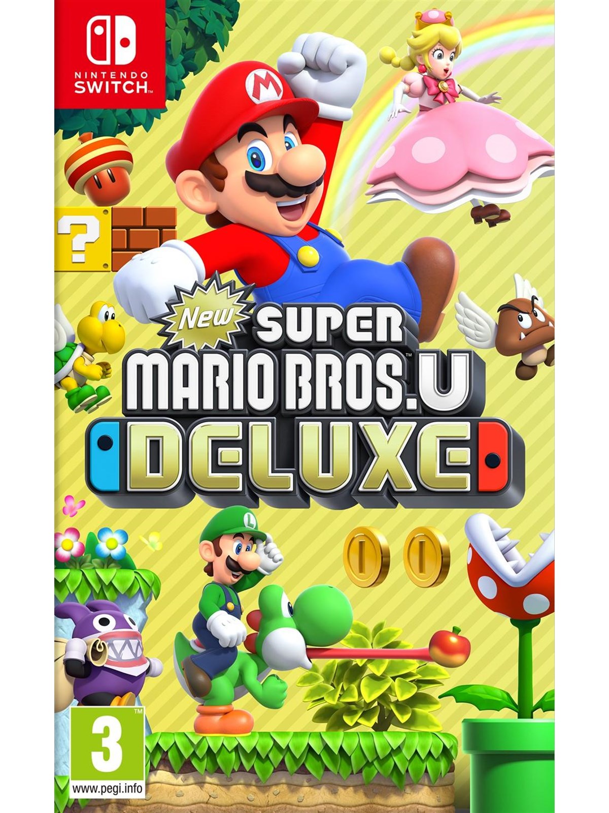 New Super Mario Bros. U - Deluxe Edition - Nintendo Switch - Action - Pegi 3 - Spiele - 0045496423797