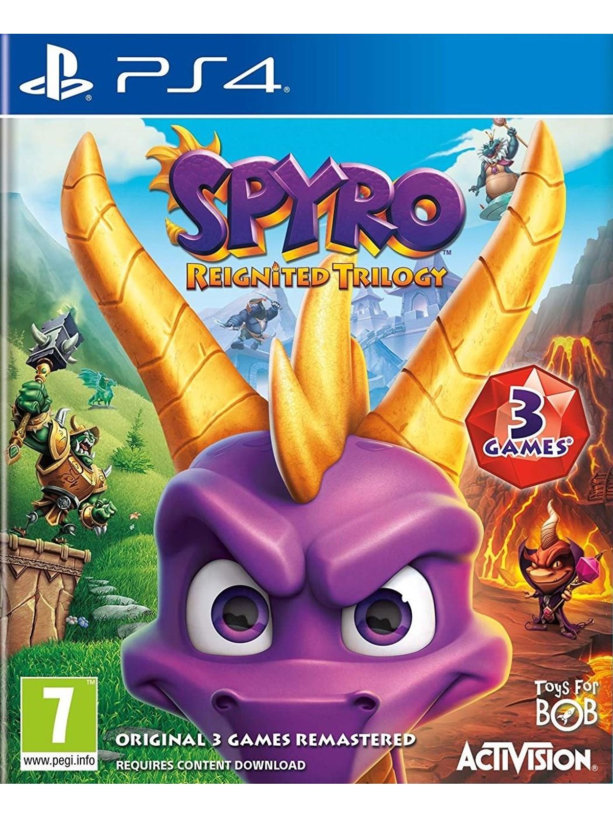Spyro Reignited Trilogy - Sony Playstation 4 - Platformer - Pegi 7 - Spiele - 5030917242236