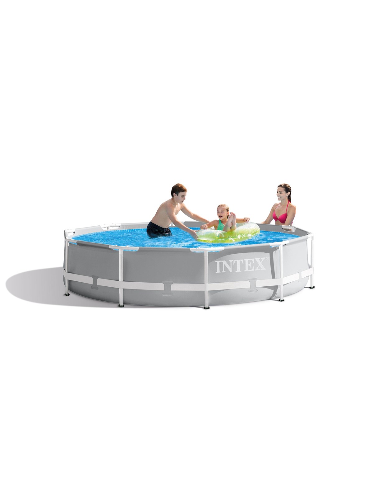 Intex Prism Frame Pool Mit Filterpumpe, 3,05m x 76cm, 4.485 L - Pools - 26702