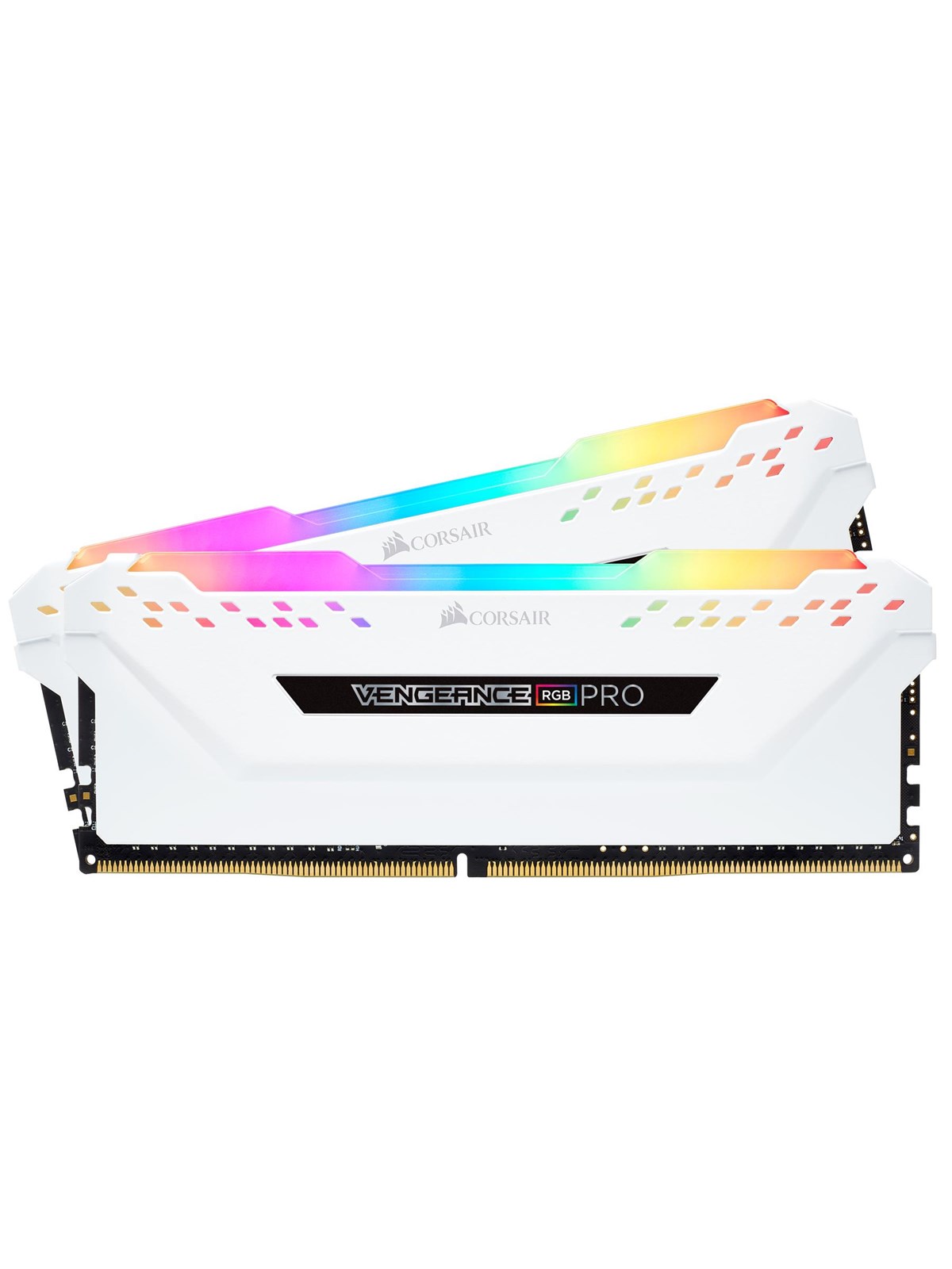 Corsair Vengeance Rgb Pro Ddr4-3000 - 16gb - Cl15 - Dual Channel (2 Pcs) - Intel Xmp - Weiß Mit Rgb - Ram - Cmw16gx4m2c3000c15w