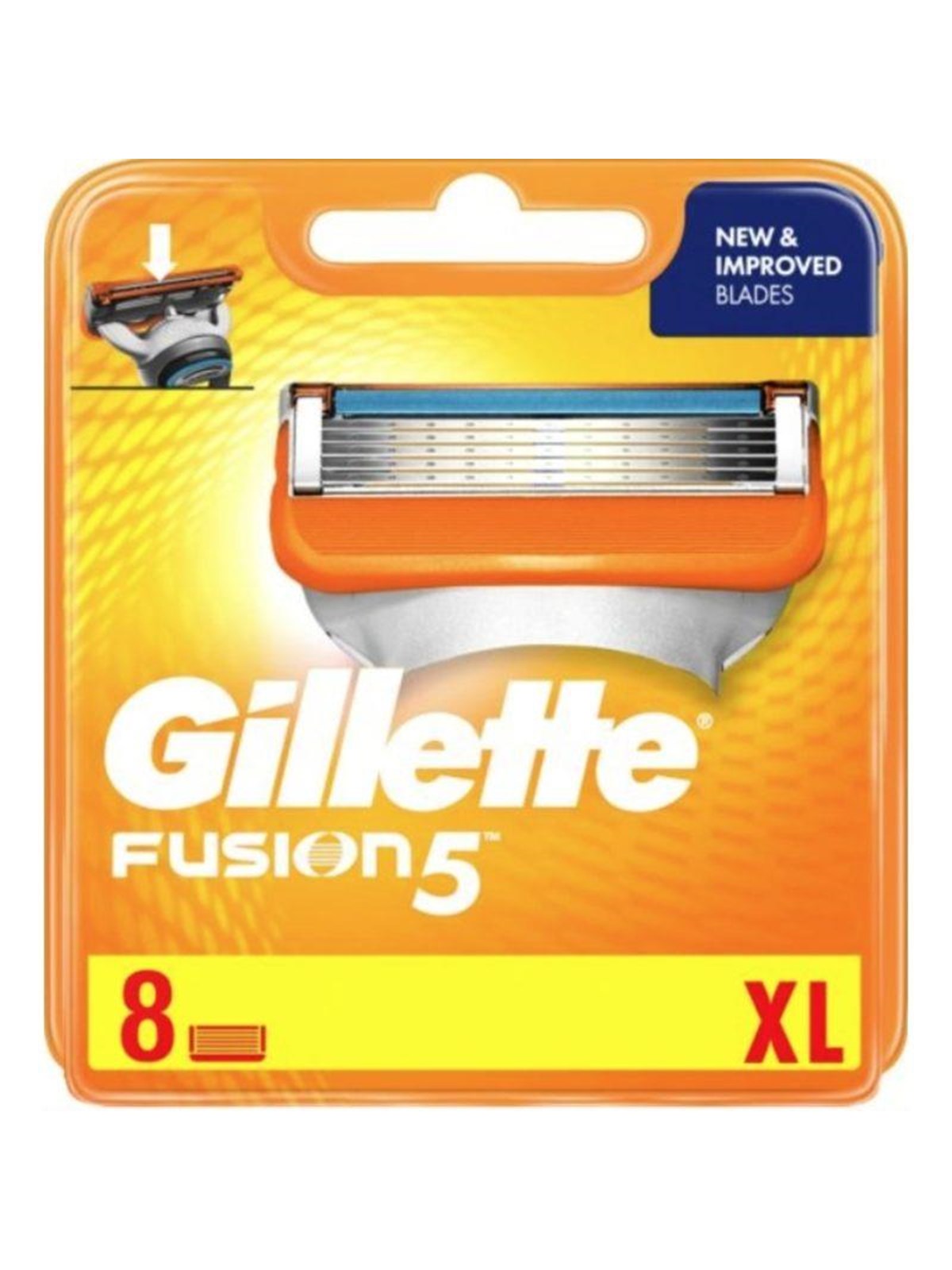 Gillette Fusion 5 - 8-pack - Rasierausstattung - 7702018851324