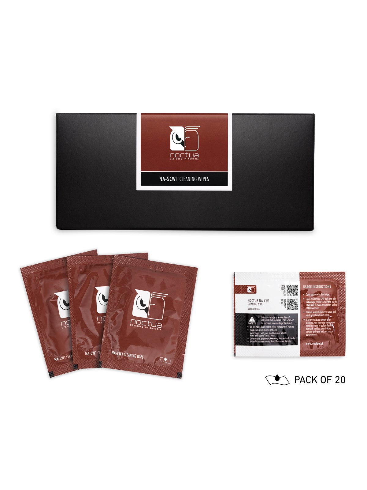 Noctua Na-scw1 Cleaning Wipes - Systemzubehoer