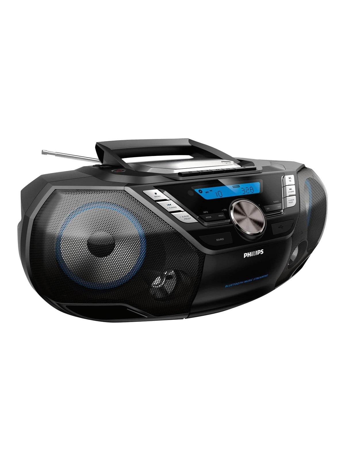 Philips CD Soundmachine - Dab/dab+/FM - Stereo - Dab Netzwerk Und Radiowecker - Azb798t/12