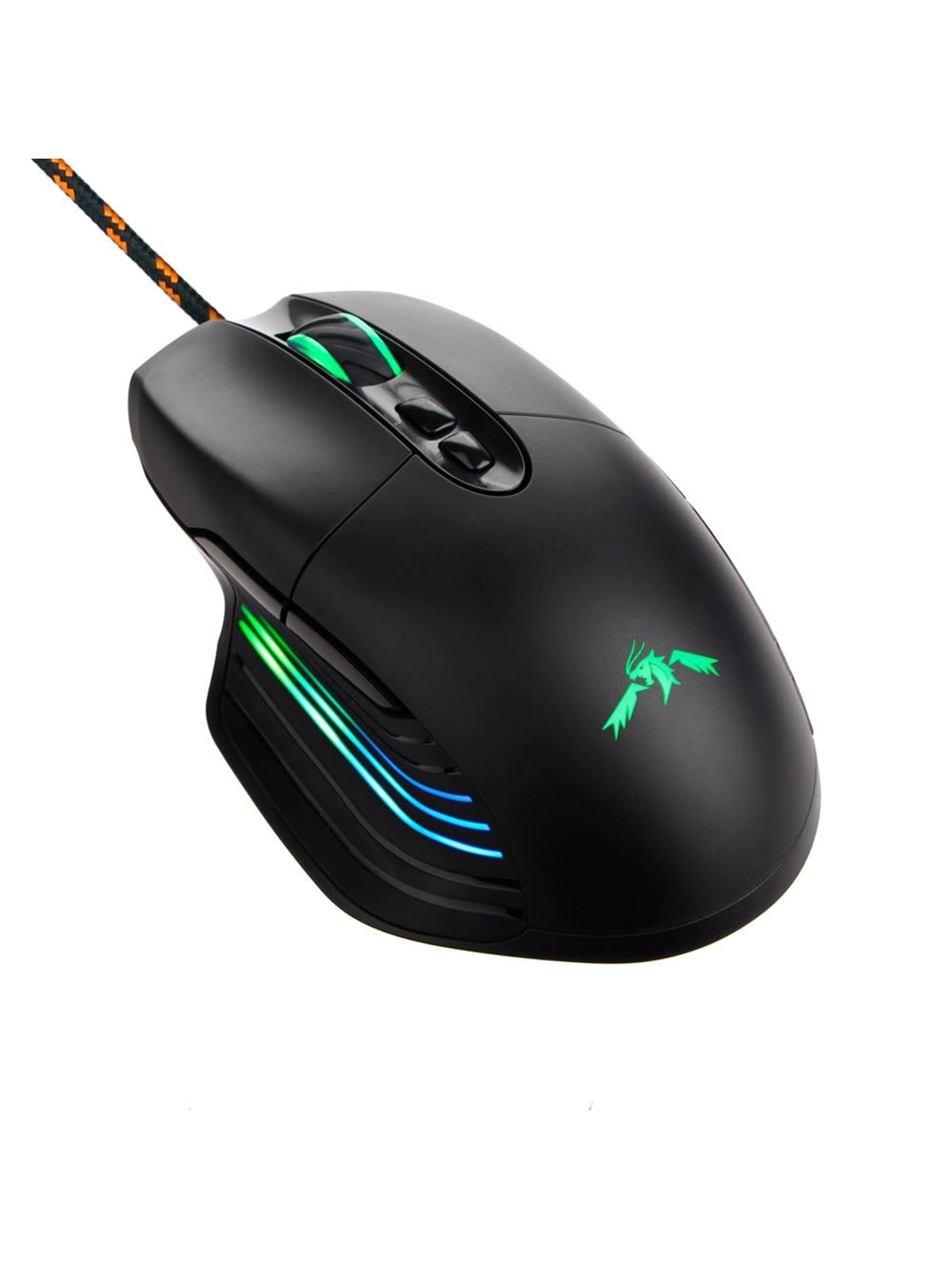 Dutzo Senshi Rgb - Gaming Maus (Schwarz Mit Rgb) - Senshi3325-rgb