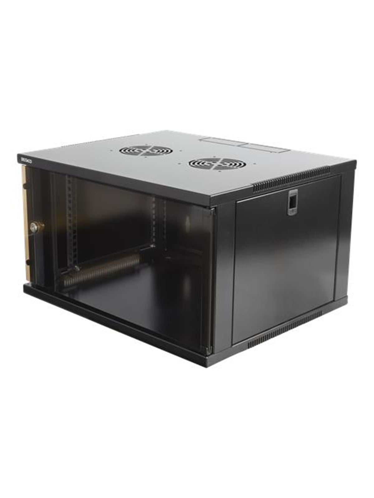 Deltaco 19-5406b - 6U Wall-mount Rack Cabinet - Rack Gehaeuse