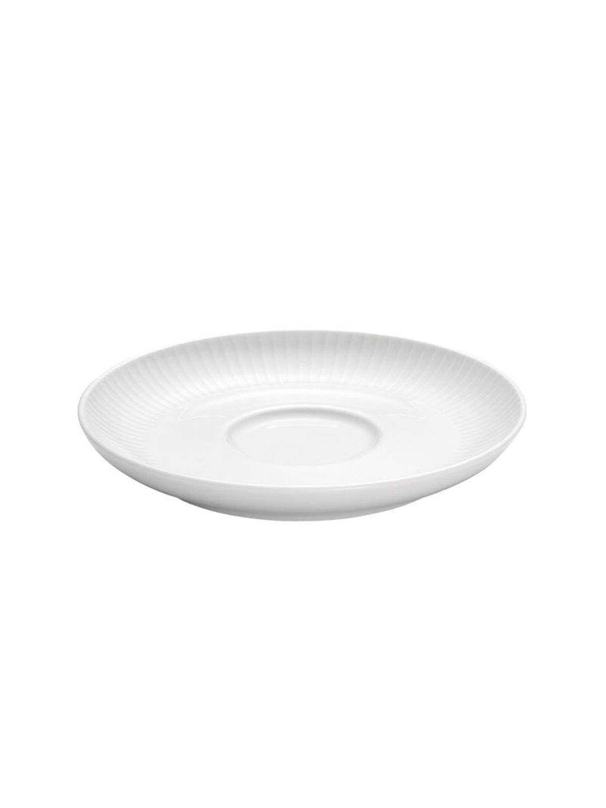 Pillivuyt Plissé Saucer 16.5 cm Fits Plissé Cup 29 cl. - Tischgedeck - 19690