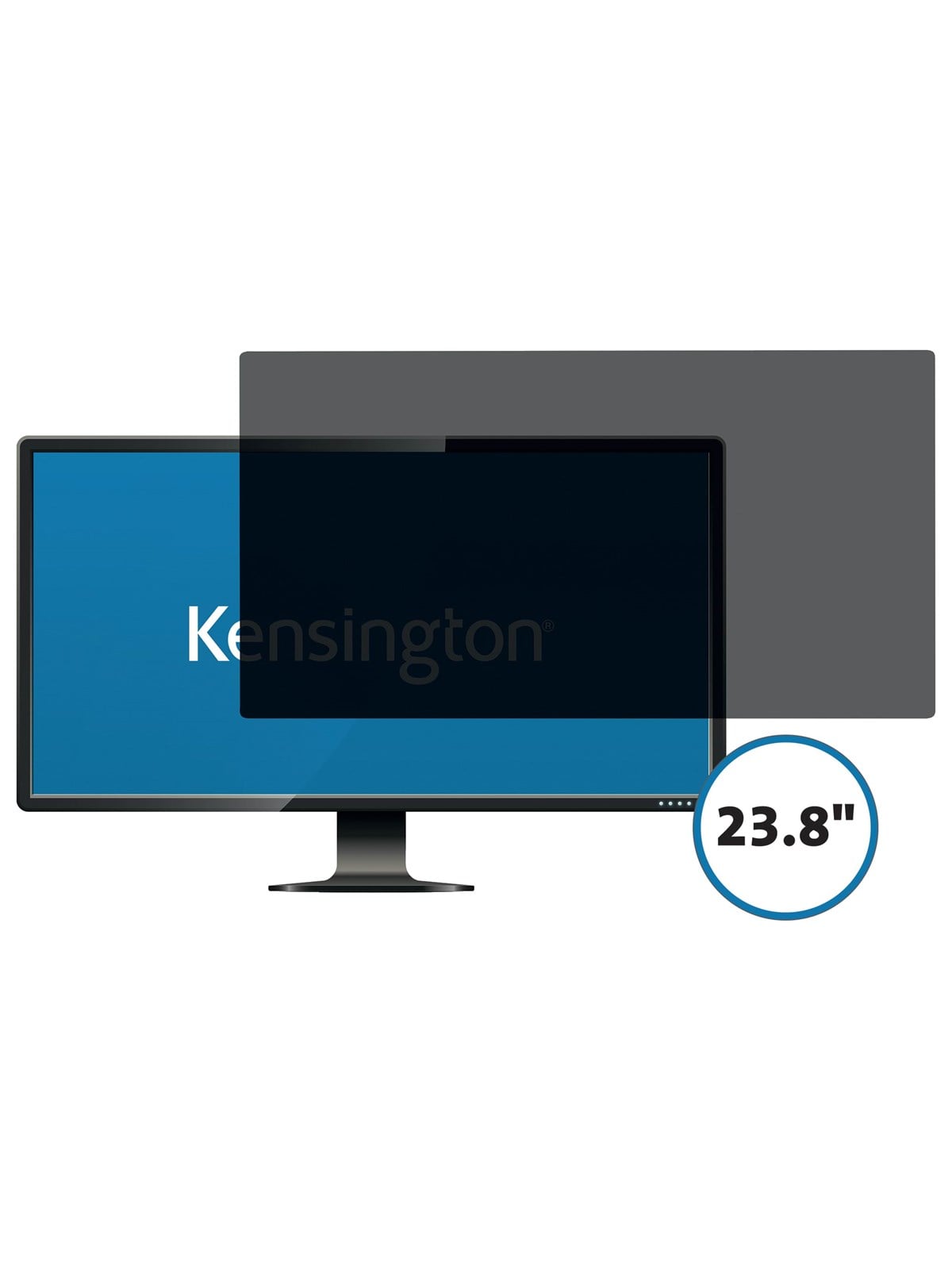 Kensington 23,8" (16:9) Blickschutzfilter 2-fach Abnehmbar Für Bildschirme - 626486