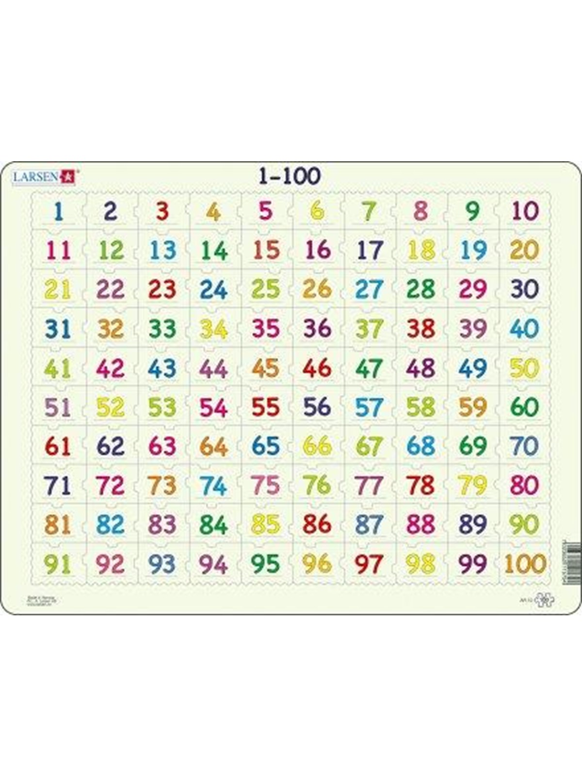 Larsen Puzzles 1-100 Puzzle