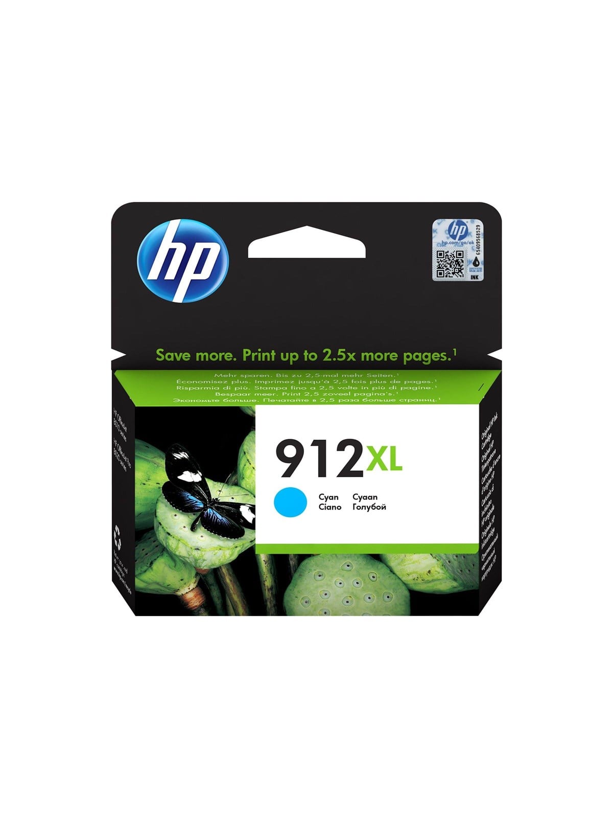 HP 912xl / 3yl81ae High Capacity Cyan Ink - Druckerzubehoer Tinte Toner