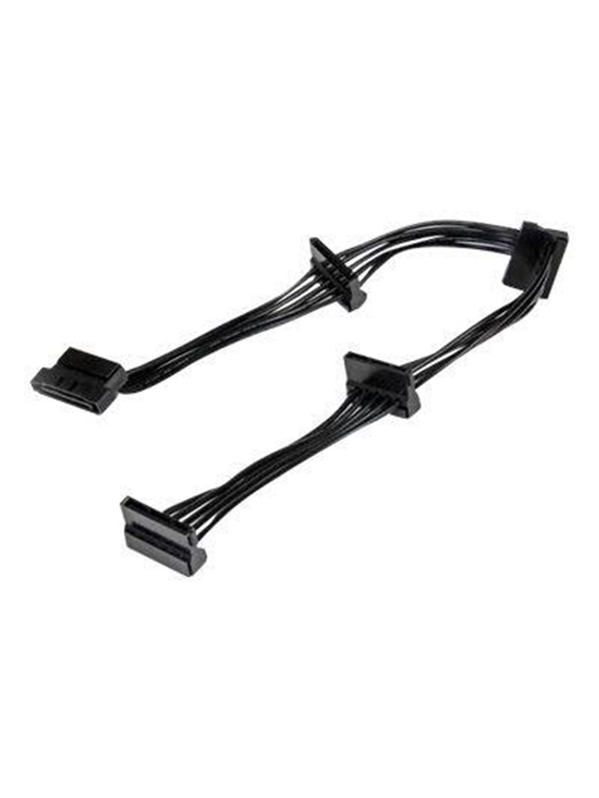 4x Sata Power Splitter Adapter Cable - Power Splitter - 40 cm - Stromkabel Intern - Pyo4sata