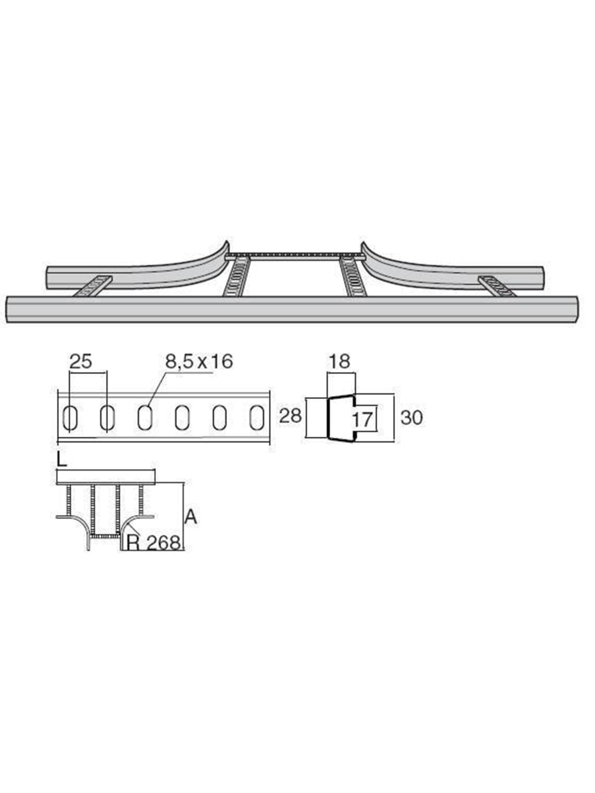 Wibe T-junction 16/600 hdg