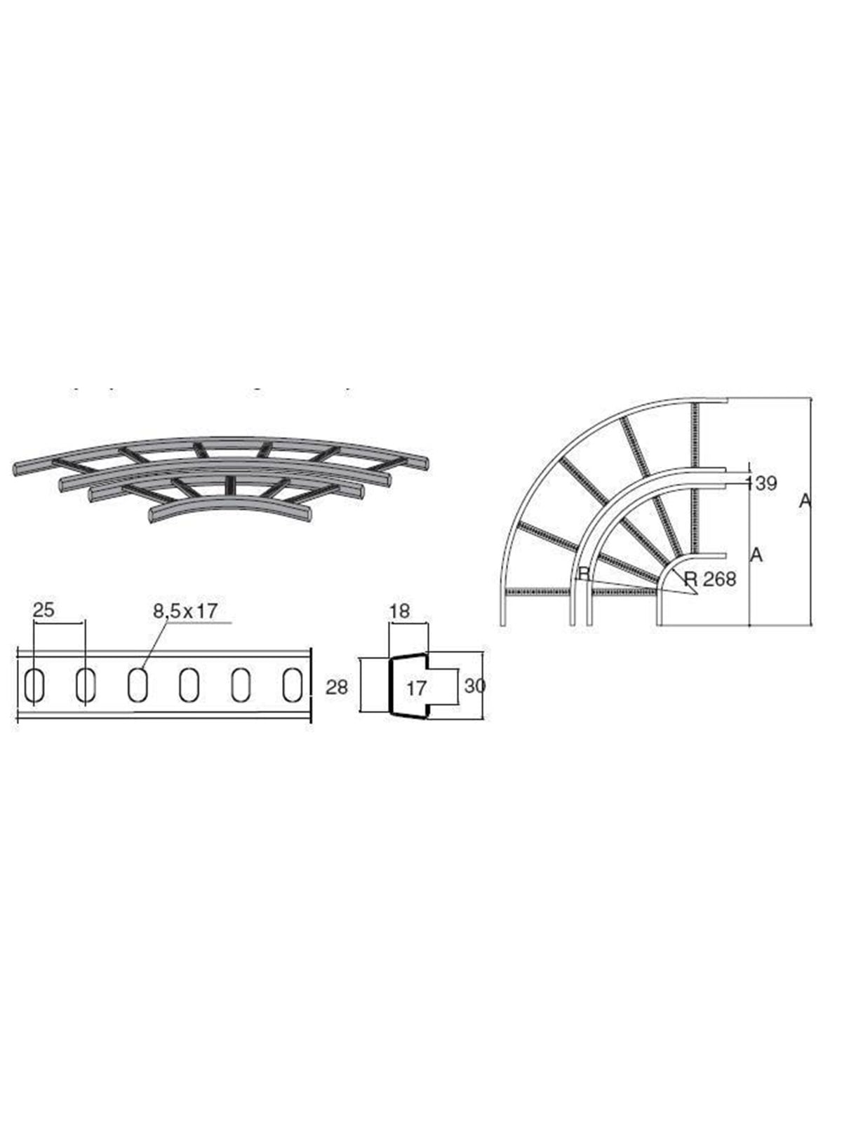 Wibe 90 bend 15-500 interior hdg