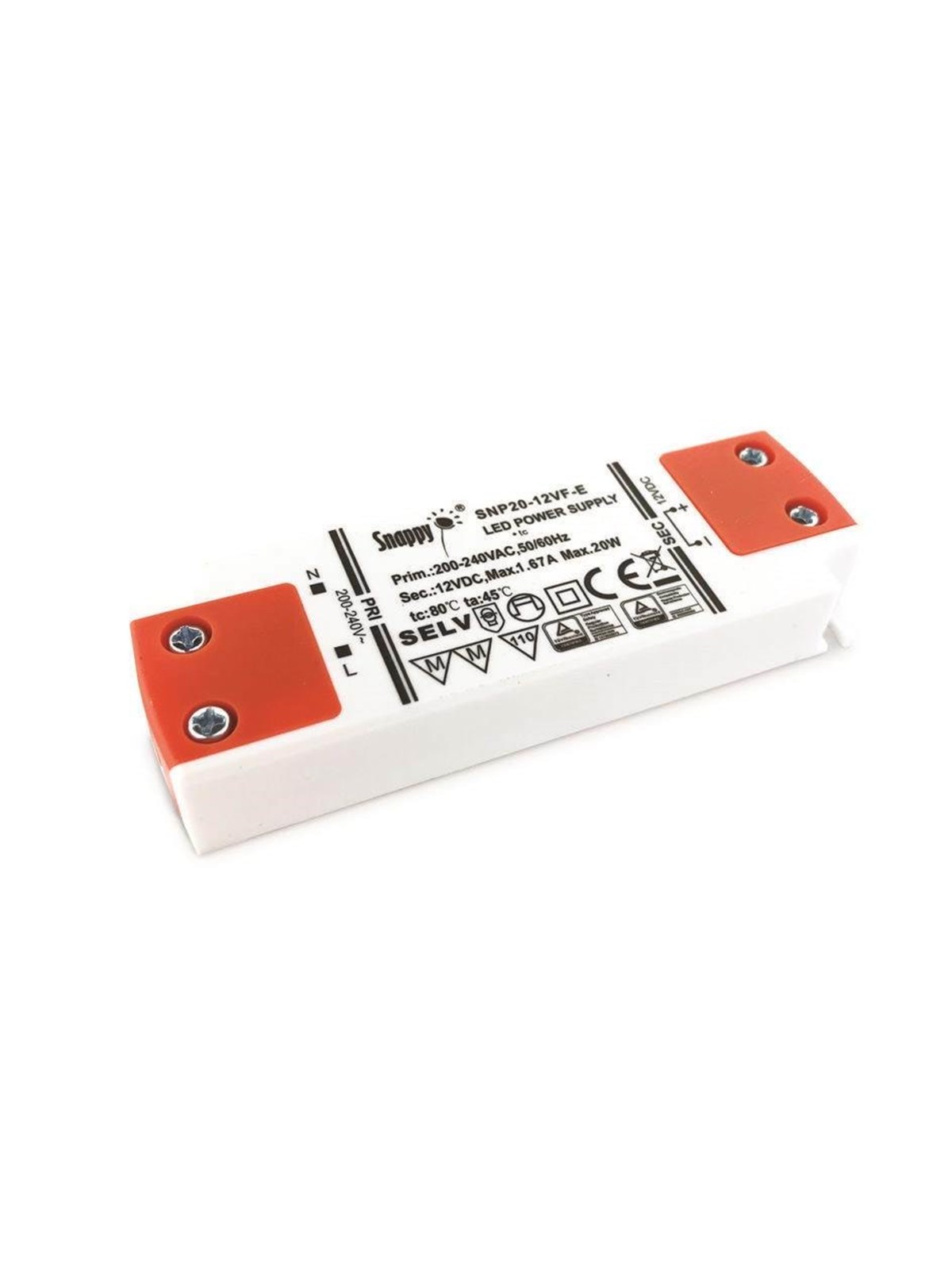 Develtron 12vdc Led Power Supply 20w - Snappy - Treiber Spulen Transformatoren - Vn700859