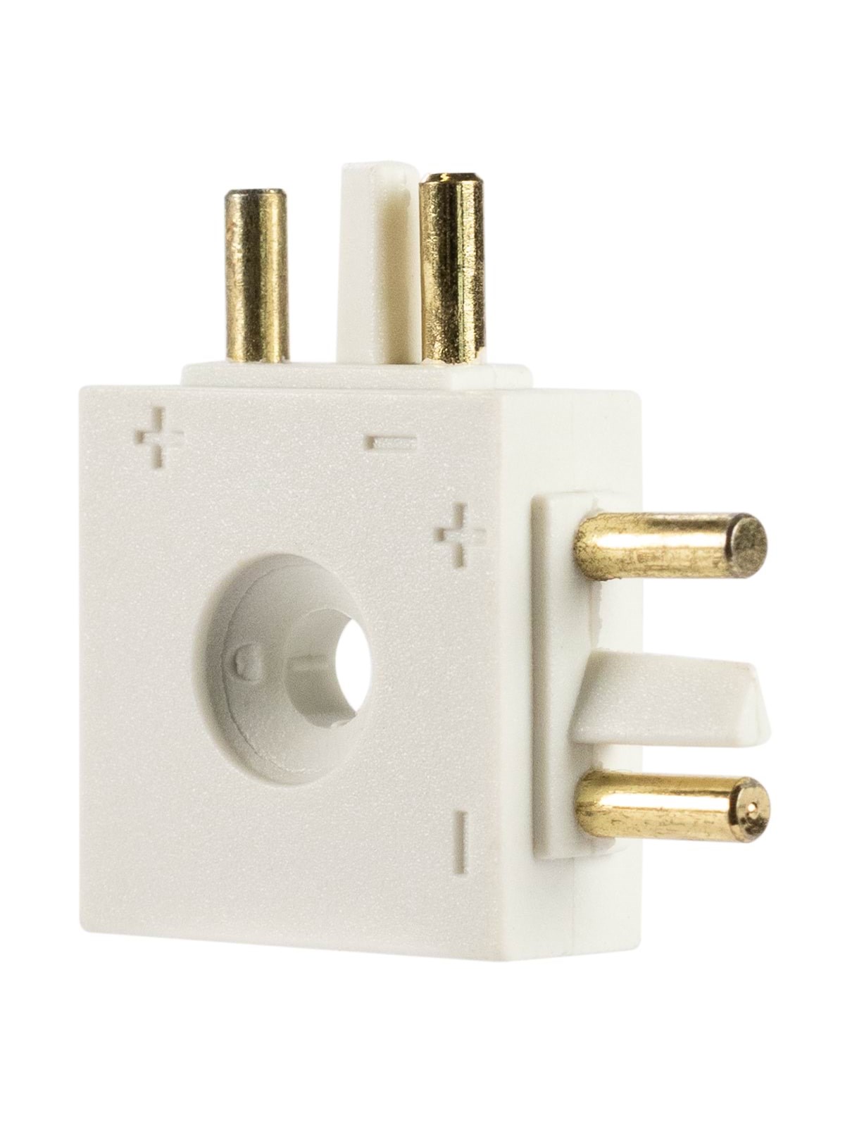SG Armaturen Slimline L-connector Mat White - Lampen - 391210