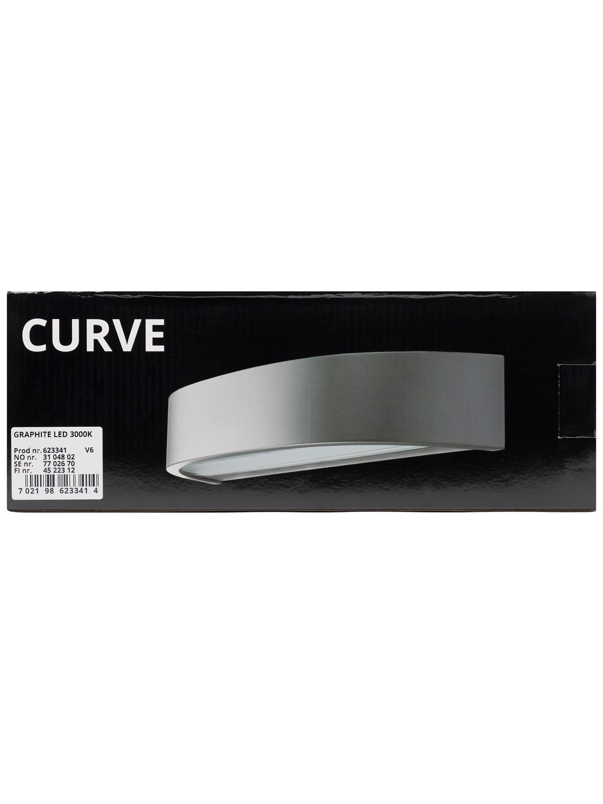 SG Armaturen Curve Graphite 10w Led 3000k - Lampen - 623341