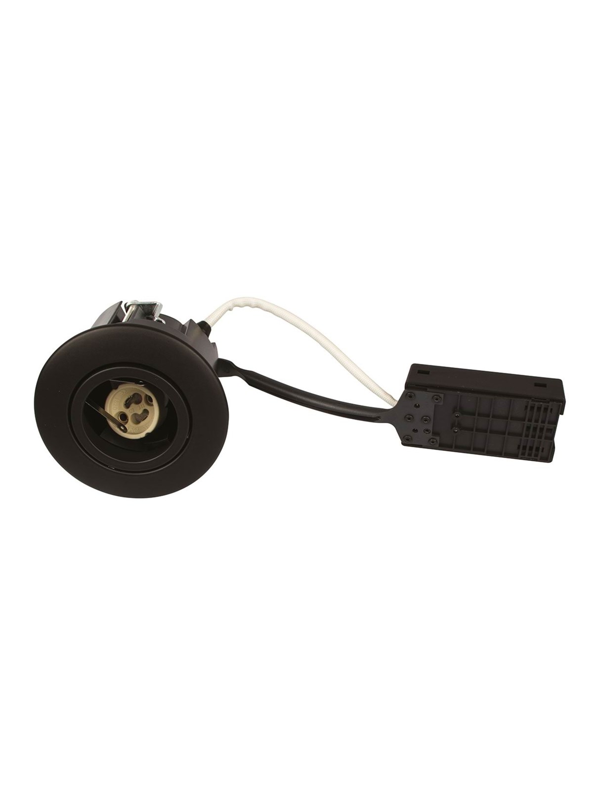 Scan Products Luna Quick Install 230v Gu10 Ip44 Matt Black Round - Lampen - 10005