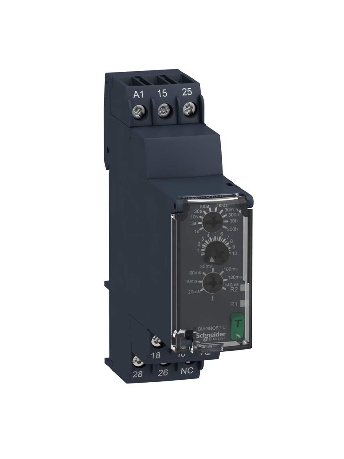 Schneider Electric Timer star-delta with separated common 0.5s-300s 2 c/o 8a 24