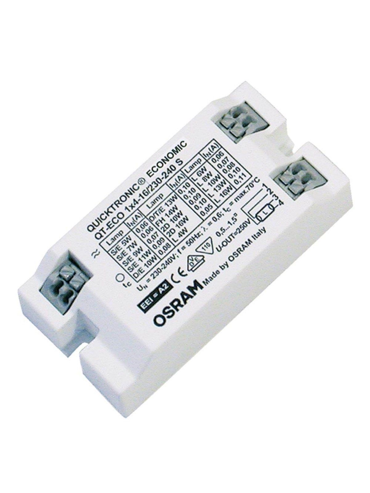 Osram Quicktronic Qt-eco 1x18-24w/220-240v s - Treiber Spulen Transformatoren - 4050300638560