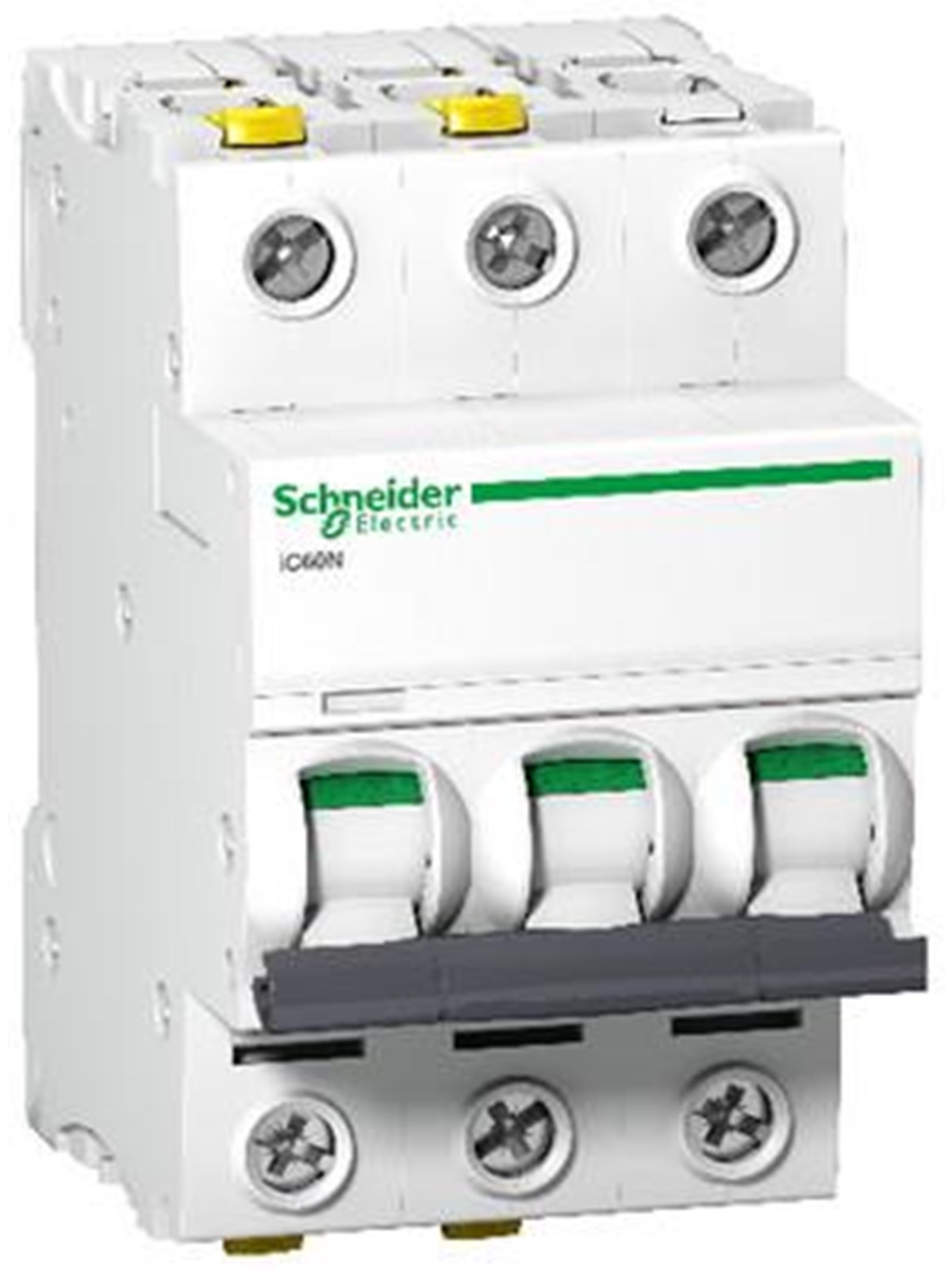 Schneider Electric Acti9 Ic60n Miniature Circuit Breaker - 3p - 50a - c Curve - Komponenten Fuer Schaltkaesten Und Schraenke - A9f04350