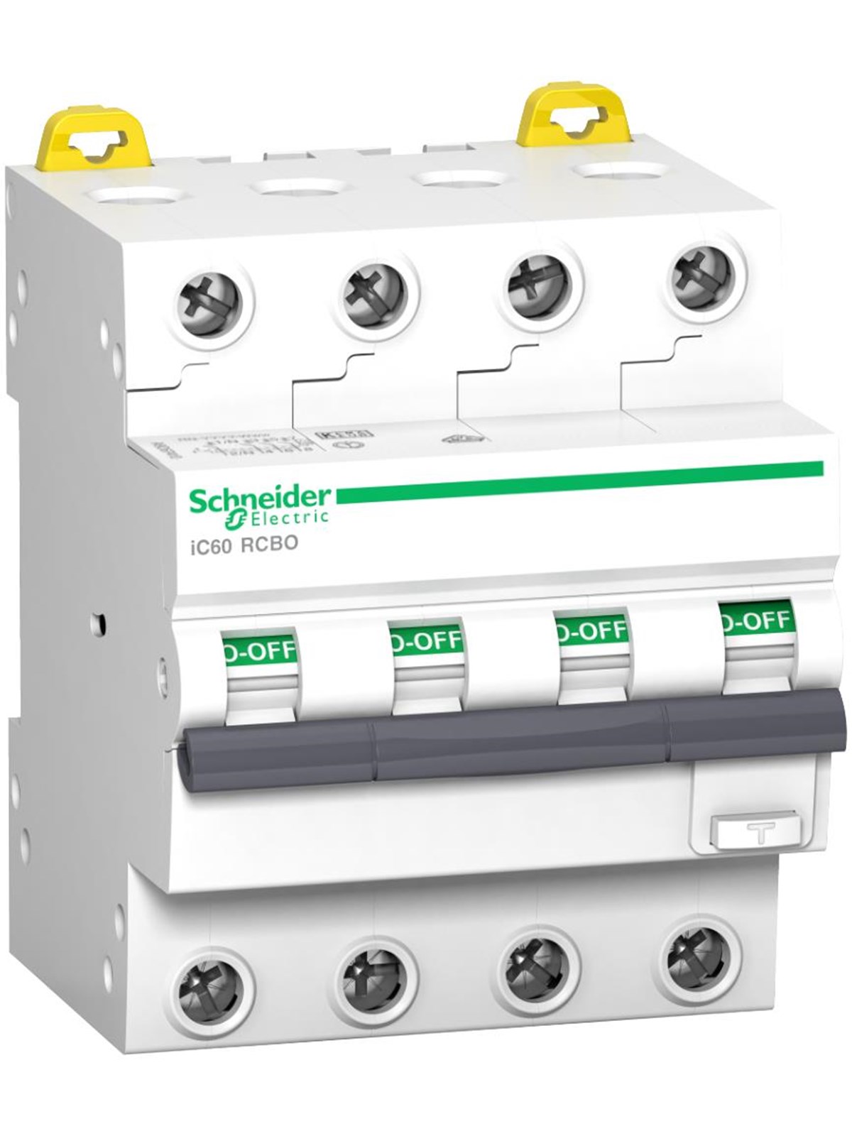 Schneider Electric Acti9 Ic60 Rcbo 4p 20a 30ma c 6ka a - Komponenten Fuer Schaltkaesten Und Schraenke - A9d67420