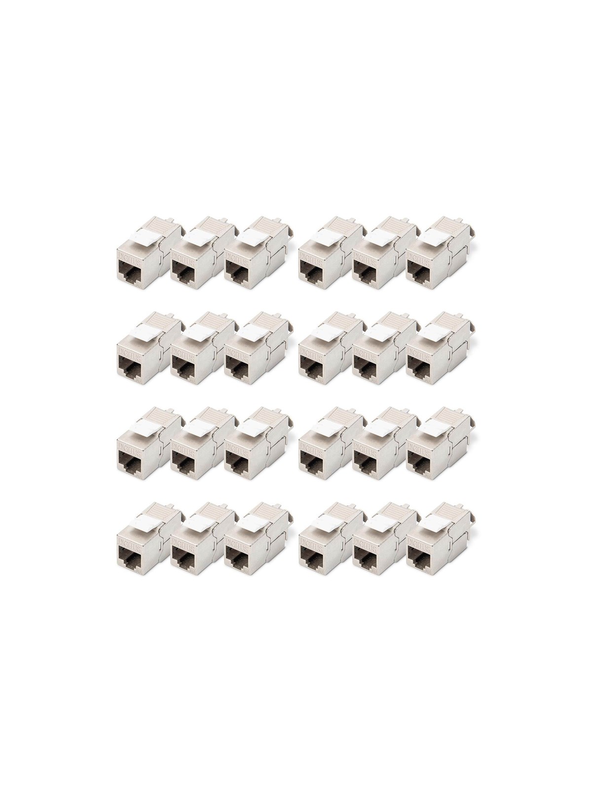 Digitus Cat 6A Shielded Keystone Jack (24-pack) - Netzwerkzubehoer - Dn-93615-24