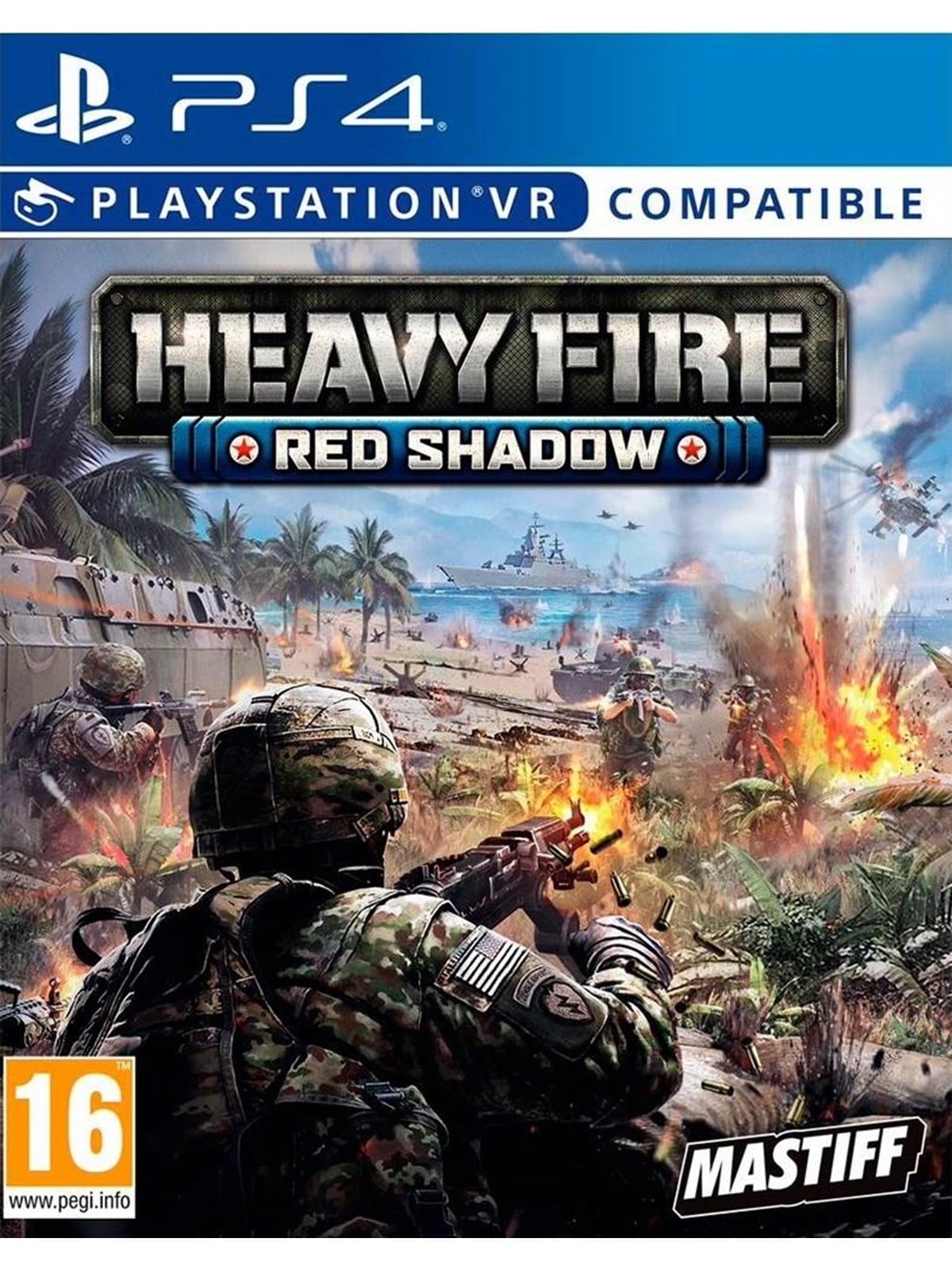 Heavy Fire: Red Shadow (VR) - Sony PlayStation 4 - FPS - PEGI 16 Image