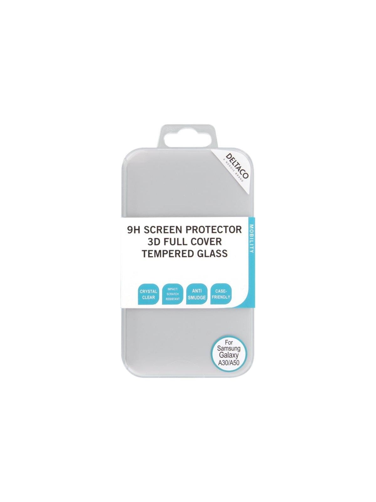 Deltaco screen protector Galaxy A30/A50 2.5D ful Image
