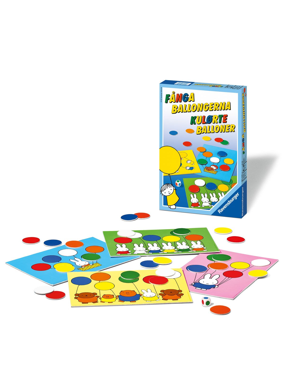 Ravensburger Kulørte Balloner - Brettspiele - 10700709