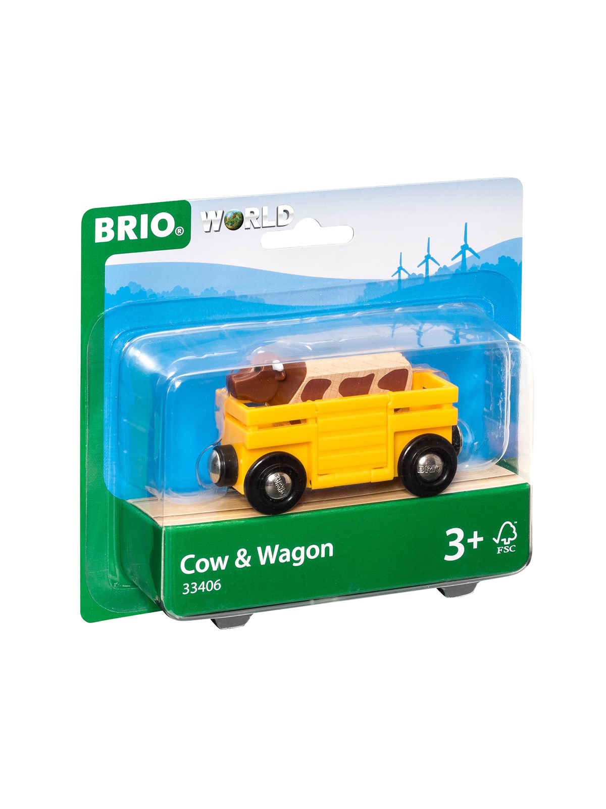 Brio Cow & Wagon - Brio Train - 33406