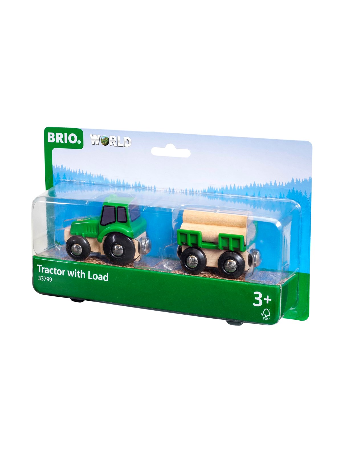 Brio Tractor With Load - Brio Train - 33799