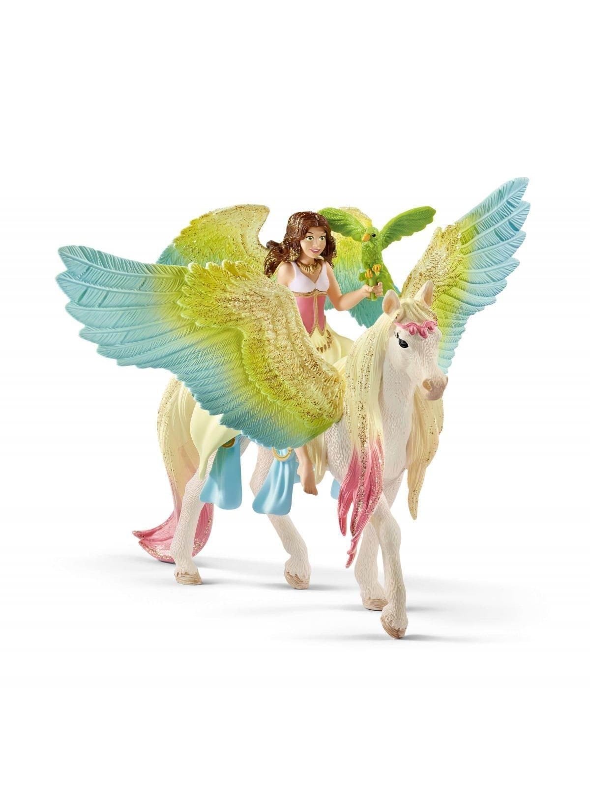 Schleich Fairy Surah With Glitter Pegasus - 70566